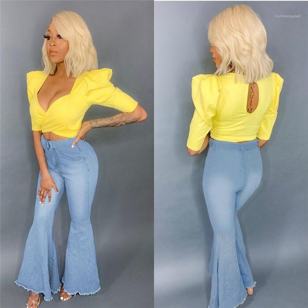 

skinny solid color pants fashion womens jeans flare pants womens designer jeans washed club slim, Blue