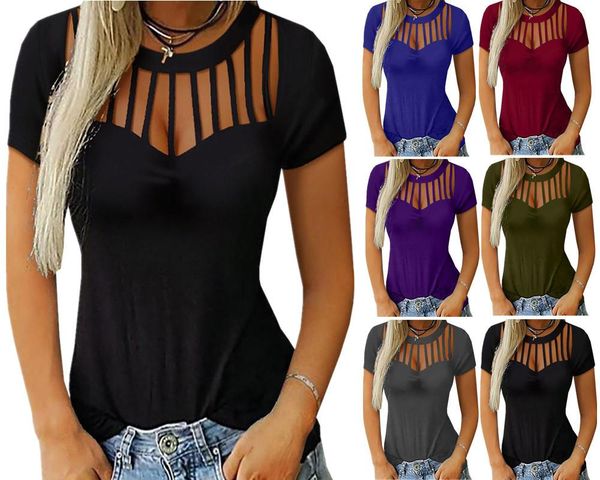 

women fashion long sleeve sheer mesh blouse lantern sleeve vintage polka dot printed sleeve baggy blouse o-neck shirts hollow out, White