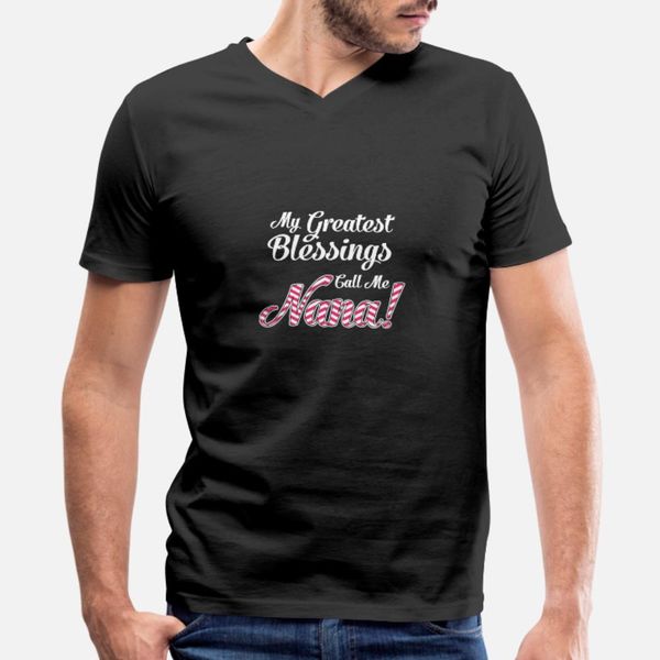 

nana my greatest blessings call me nana t shirt men create short sleeve round neck gents interesting breathable spring autumn kawaii shirt