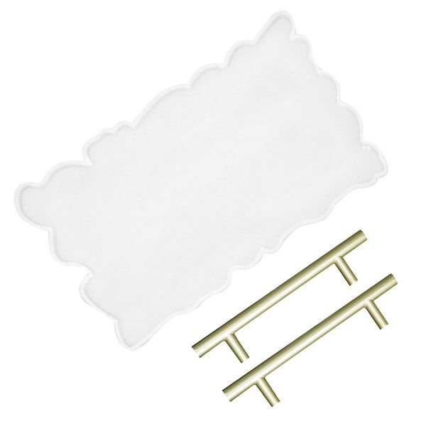 

silicone tray resin casting mold smooth diy geode agate platter solid easy clean