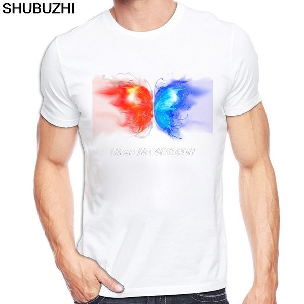 

butterflies life is strange t shirt men anime t-shirt men t-shirt clothes beautiful ice and fire design euro size