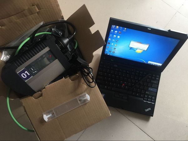 

mb star c4 multiplexer with five cables + 2020.06 software 360gb ssd super + x200t lap2g used full set