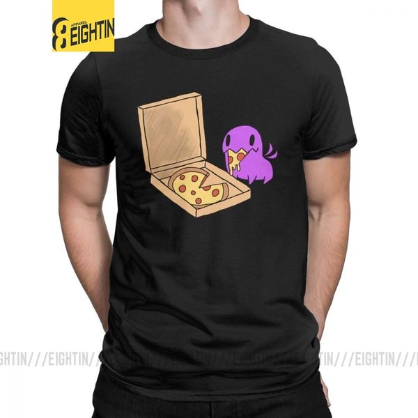 

zerg love pizza carbot men's t shirts anime gaming game unique tees short sleeve crew neck t-shirt 100% cotton gift idea