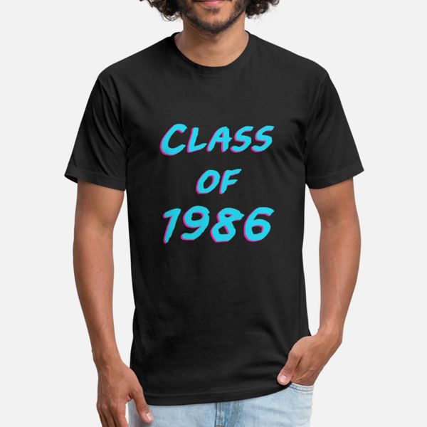 

class of 1986 t shirt men designs short sleeve euro size s-3xl pictures graphic humor summer style pattern shirt