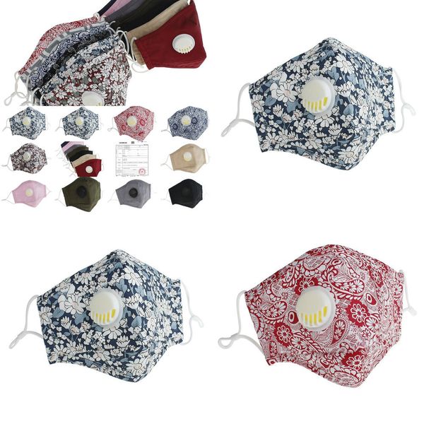 

mask reusable washable face masks anti-dust pm2.5 dhl valve protective cotton face masks c xe6q 4q92