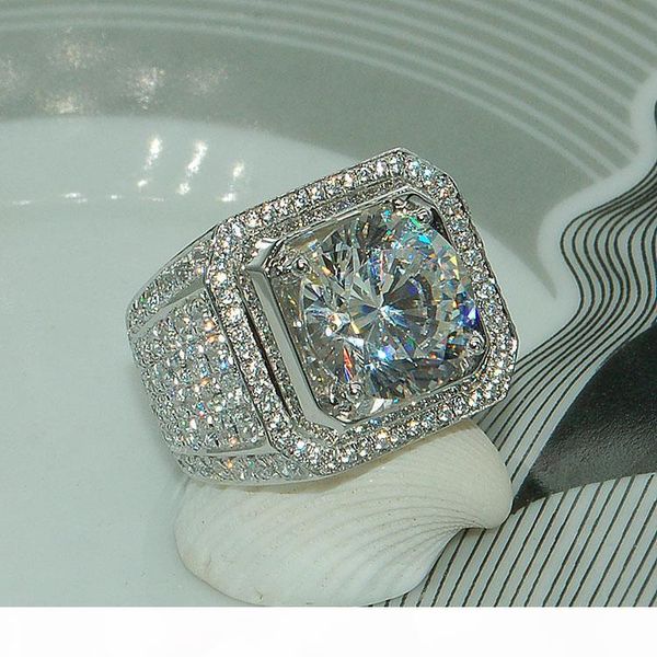 

k stunning new arrival fashion luxury jewelry 925 sterling silver white sapphire round cut cz zirconia party women wedding engagment me, Slivery;golden