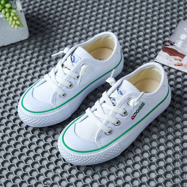 

autumn children canvas shoes classical waterproof kids sneakers casual girl shoes baby sport footwear boys, Black
