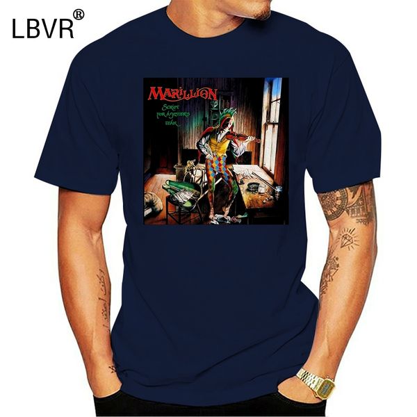

marillion script for a jester tear 83 men black t shirt размер m 5xl с коротким рукавом летний стиль