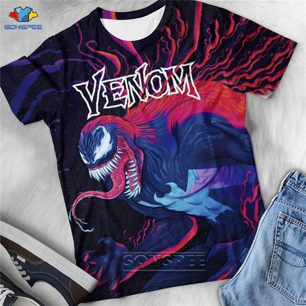 

venom unique men d84 3d print shirts aesthetic hippie kawaii men clothing