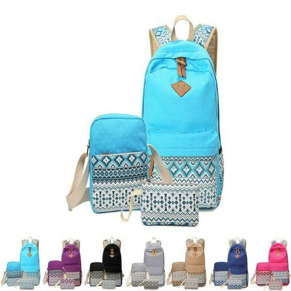 

bookbag lightweight girls boys case pen for with teen bags student backpack lapschool bag blue and canvas sky and shoulder yxlaz