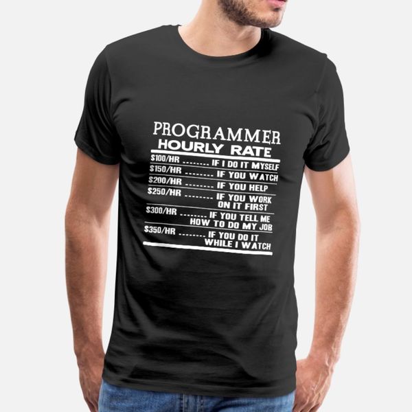 

programmer t shirt men gift 100% cotton size s-3xl kawaii gift funny casual spring autumn vintage shirt