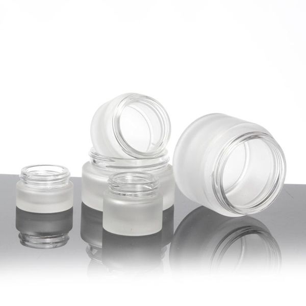 

1oz cosmetic deodorant container,30g clear frosted jar with lid