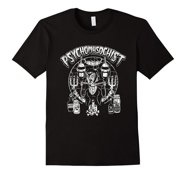 

2019 новая летняя мода мужская майка t-shirt (hr) psycho witch повседневная футболка