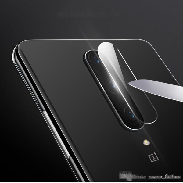 

back camera lens tempered glass for oneplus 8 7 7t pro 6 5 5t 3 3pro screen protector film with box