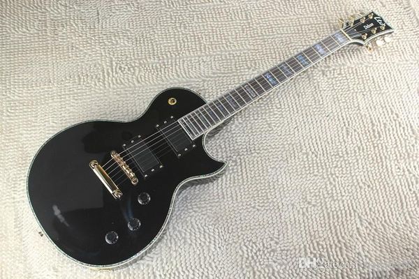 2022 Ltd Deluxe Shell Embrulho Guitarra Custom 24 Guitarra Elétrica Emg Pickup Ativo