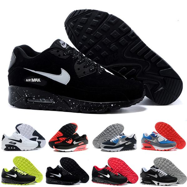 

wholesale fashion men sneakers shoes classic 90 men and women running shoes sports trainer cushion surface breathable sports shoes ybbc9