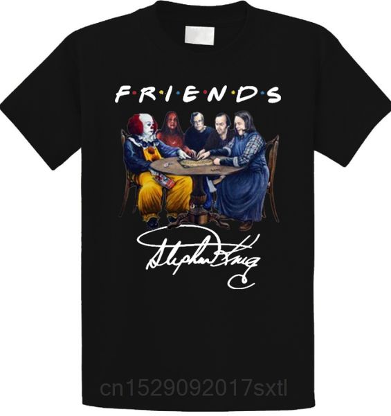 

stephen king horror friends white shirt