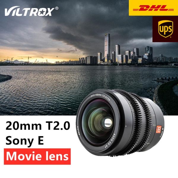 

viltrox s20mm t2.0 asph movie lens full frame wide angle lens large aperture sony e mount
