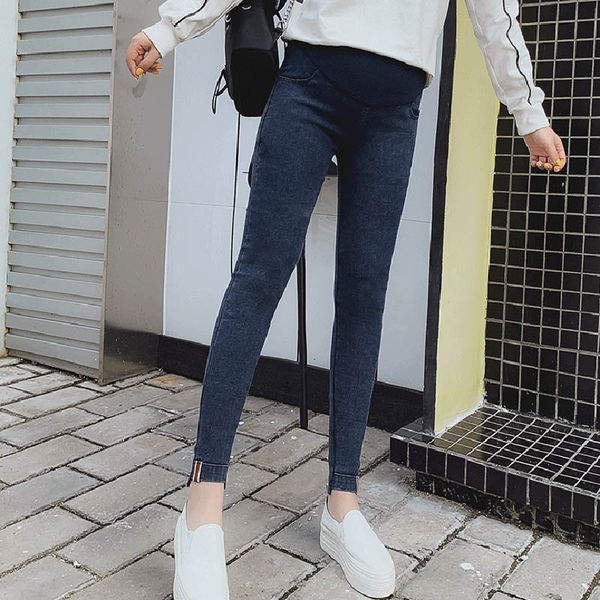 

maternity jeans pants for pregnant women maternity nursing pregnancy jeans leggings trousers clothing for mother, White