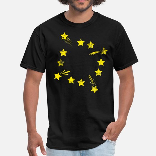 

brexit europe t shirt men design tee shirt o-neck clothing loose new style spring autumn outfit shirt