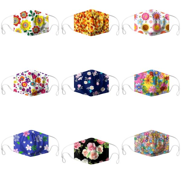 

2020 face mask washable printing dustproof masks outdoor cycling neck magic designer mask#200, Black