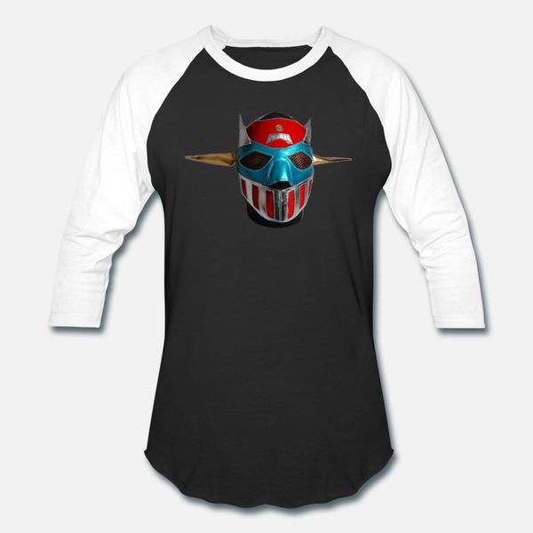 

mazinger lucha mask t shirt men designing cotton euro size s-3xl original interesting casual spring autumn leisure shirt