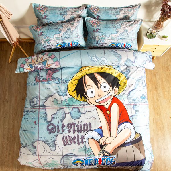

cartoon twin size bedding sets skin-friendly duvet cover bed linen pillowcases bed sheets soft quilt cover comforter set