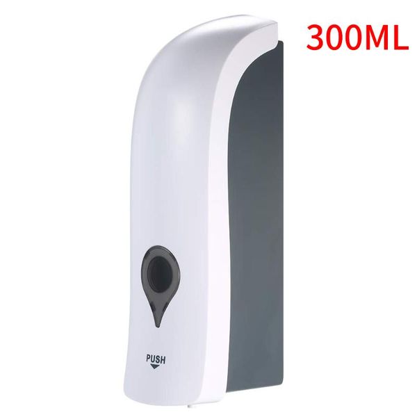 

300ml soap dispenser wall mounted single head dispenser shower gel liquid shampoo disinfectant holder for l home