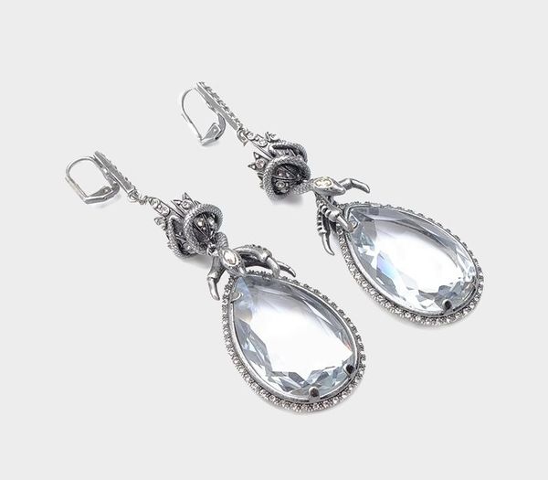 

fashion snake pendant design earrings animal earrings88, Golden;silver