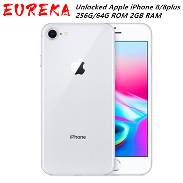 Generalüberholtes entsperrtes Apple iPhone 8/8p LTE-Mobiltelefon 256G/64G ROM 2GB RAM Hexa Core 12.0MP 5,5