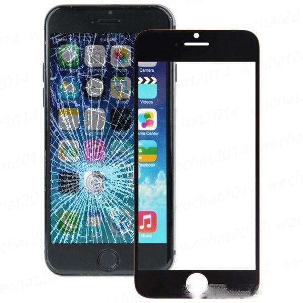 

black white front outer touch screen glass replacement for iphone 6 plus 6s plus 7 plus dhl