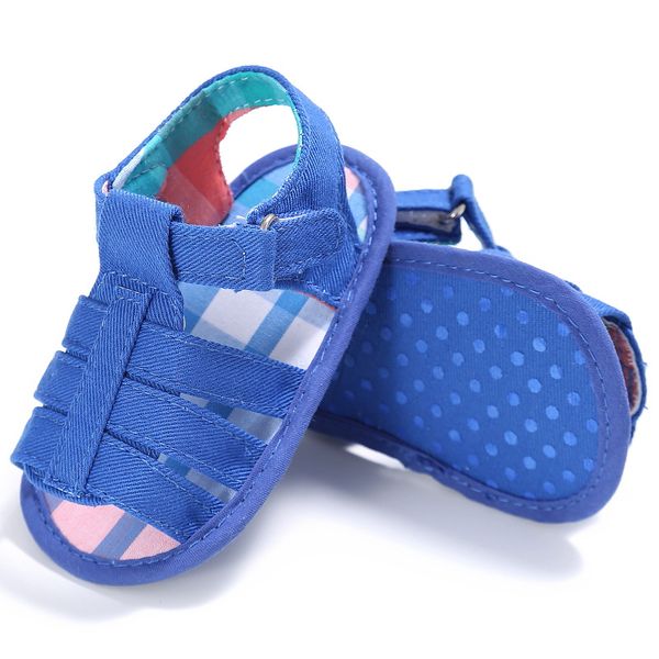 

2020 baby summer shoes newborn infant baby girl soft crib shoes infants anti-slip sneaker striped bow prewalker 0-18m