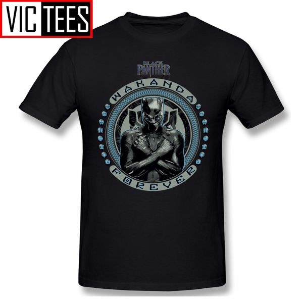 

mens wakanda t shirts wakanda forever badge t-shirt plus size cute tee shirt graphic cotton casual man tshirt