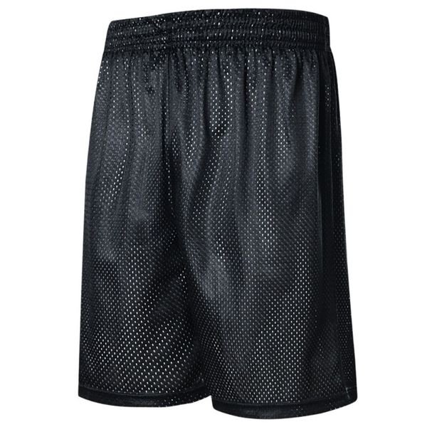 

brand summer casual hip- loose shorts men reversible double-way breathable sporting basketballs shorts, White;black