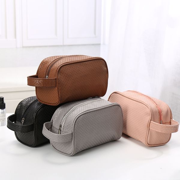 

cosmetic bags & cases pu leather portable bag women 2021 multifunction casual makeup waterproof travel toiletry organizer xyq013