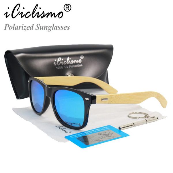 

sunglasses brand bamboo men polarized sun glasses for rays eyewear women driving vintage retro goggles, White;black