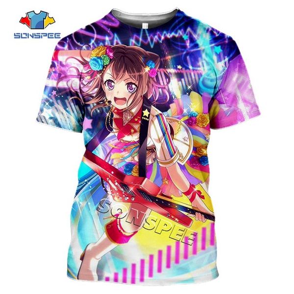 

3d cute girl summer men love live school idol anime 3d print shirts graphic hentai harajuku men clothing