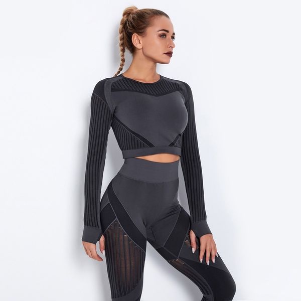 

vital seamless yoga gym workout for women fitness gym crop athletic yoga shirt women active wear, White;red