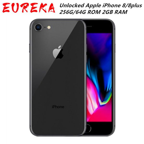 Telefono cellulare Apple iPhone 8/8plus LTE sbloccato originale rinnovato 256G/64G ROM 2GB RAM Hexa Core 12.0MP 5.5