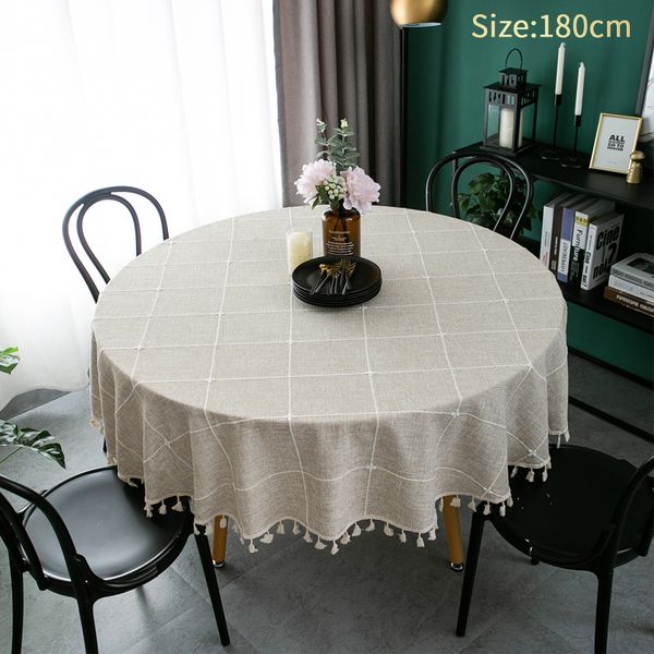 

nordic style l home kitchen dining room modern table cloth washable round
