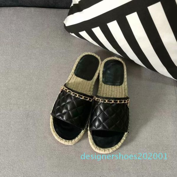 

selling fragrance female slippers flat summer non-slip platform shoes soft bottom sandals and slippers word brand design d01, Black