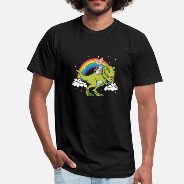

sphynx cat t rex dinosaur dino tyrannosaurus gift t shirt men fitness short sleeve plus size 3xl pictures fitness fashion summer shirt