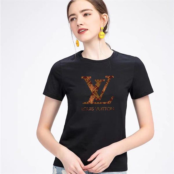 

men louÃ¬s vuÃ¬ttÃµn t shirts fashion men and women t-shirt short sleeve tshirt streetwear, White;black