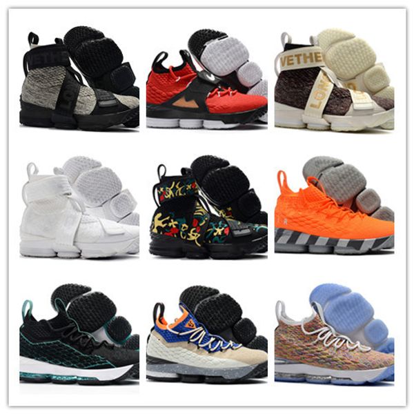 

mens ashes ghost 15 high basketball shoes fashion 15s basketball all star 15 15s azg zoom outdoor shoes size 40-46, Black