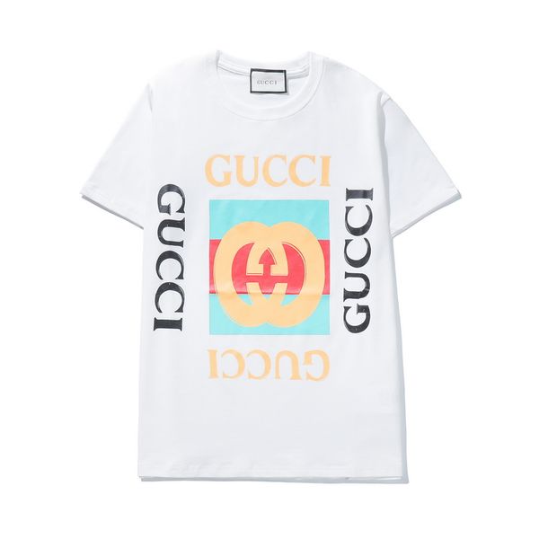 

new men designer t shirt clothing short sleeve hip hop tee punk print tiger t-shirt mans summer white casual tees s-2xl, White;black