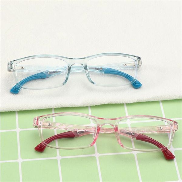 

tr90 kid eye glasses frame computer goggles ultralight plastic titanium non-slip glasses leg student children prescription frame, Black