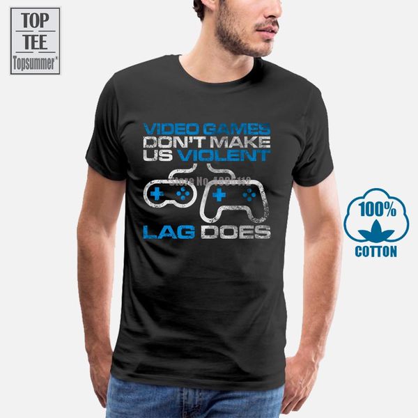 

video games don t make us violent t shirt fun gamer gaming admin symbol lag does