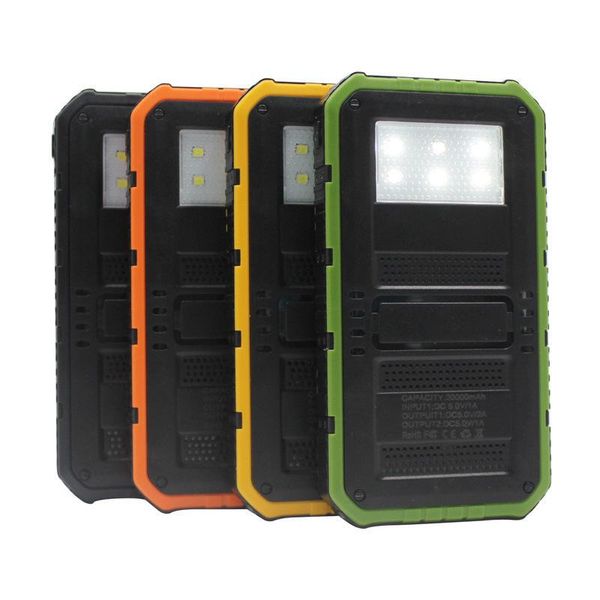 

cgjxs20000mah novel solar power bank ultra -thin highlight led solar power banks 2a output cell phone portable charger solar powerbank free