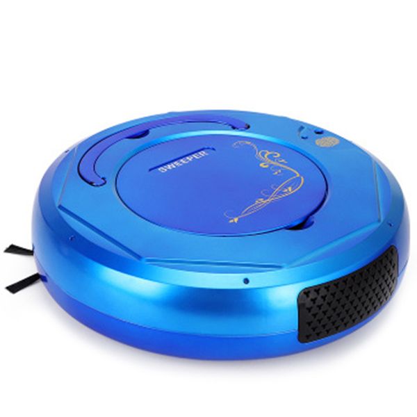 

robot vacuum cleaners ligent cleaner 3 in 1 anti-collision floor er colorful light automatic anti-fall sensor-bl