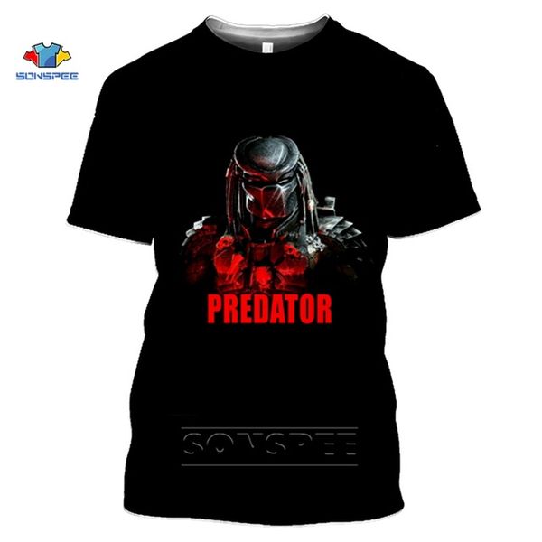 

the predator movie pullover 3d print shirts anime funny plus size men clothing